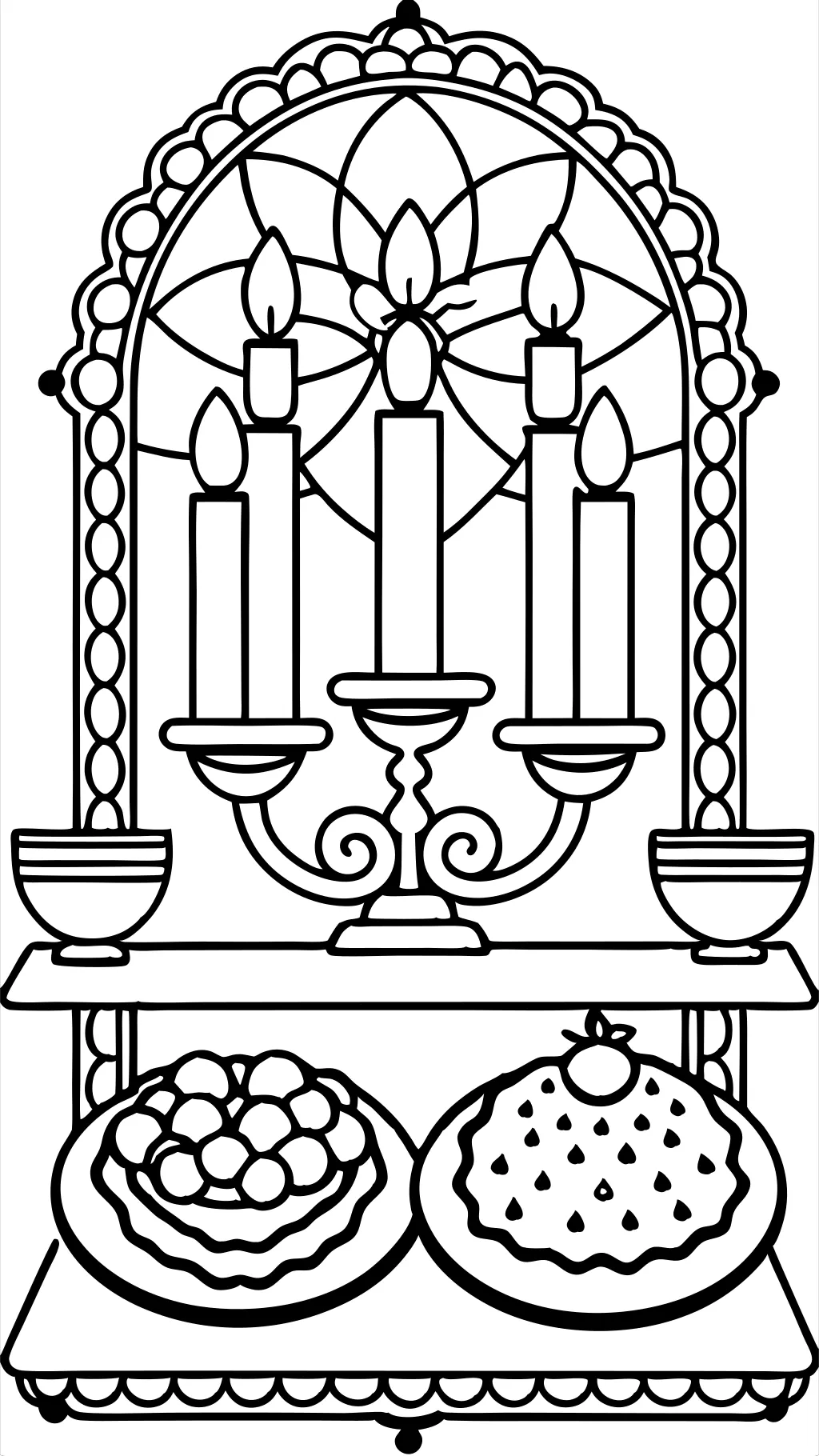 shabbat coloring page